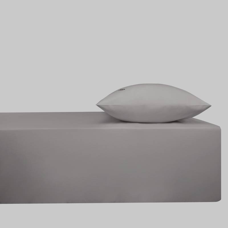 Fitted Ranforce Çarşaf Seti 180x200 Gri - 1