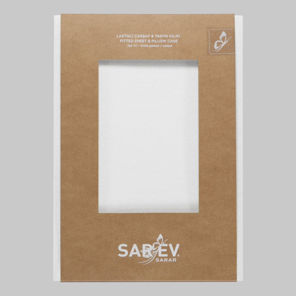 Fitted Ranforce Çarşaf Seti 120X200 Beyaz - 2