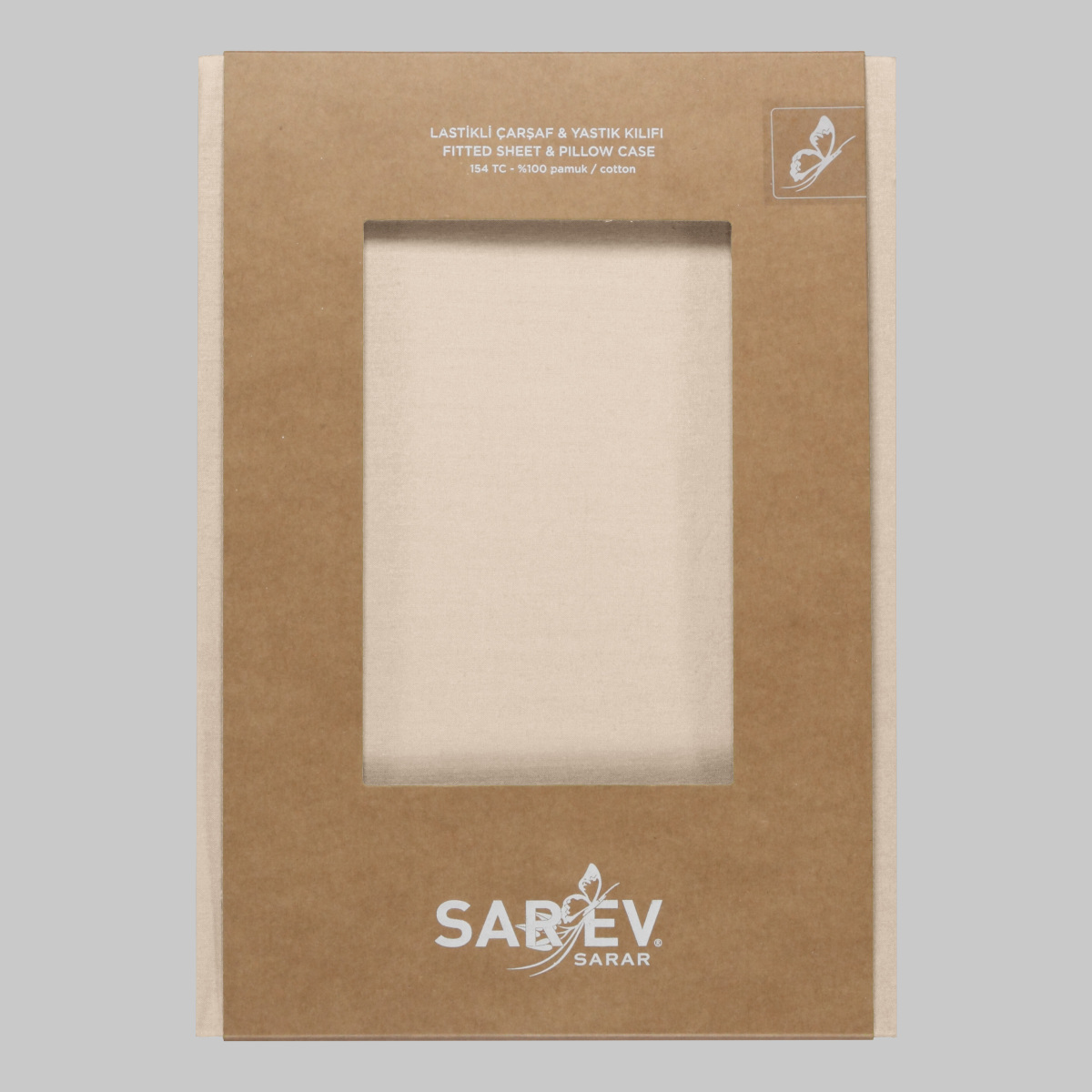 Fitted Ranforce Çarşaf Seti 120X200 Krem - 2