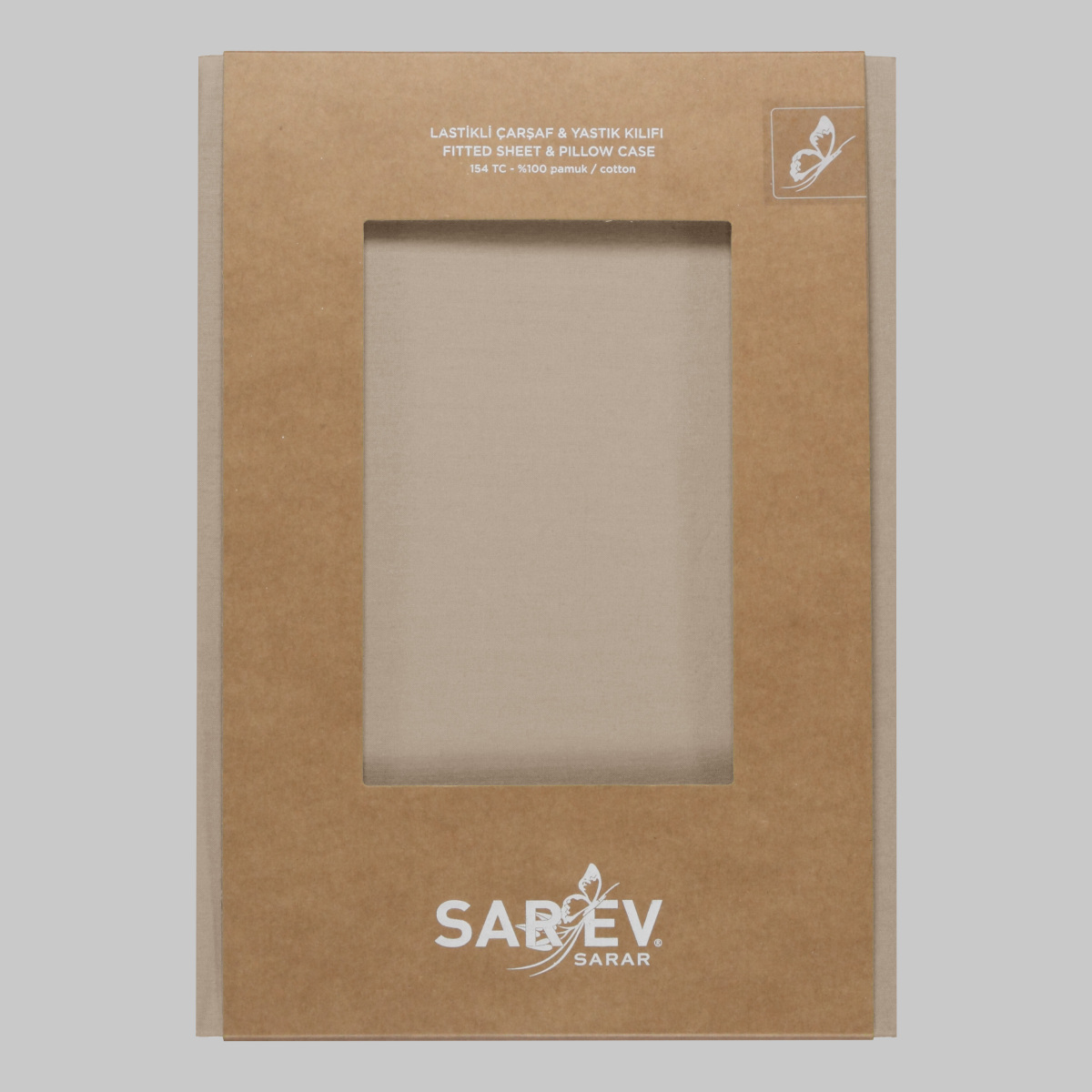Fitted Ranforce Çarşaf Seti 120X200 Bej - 2