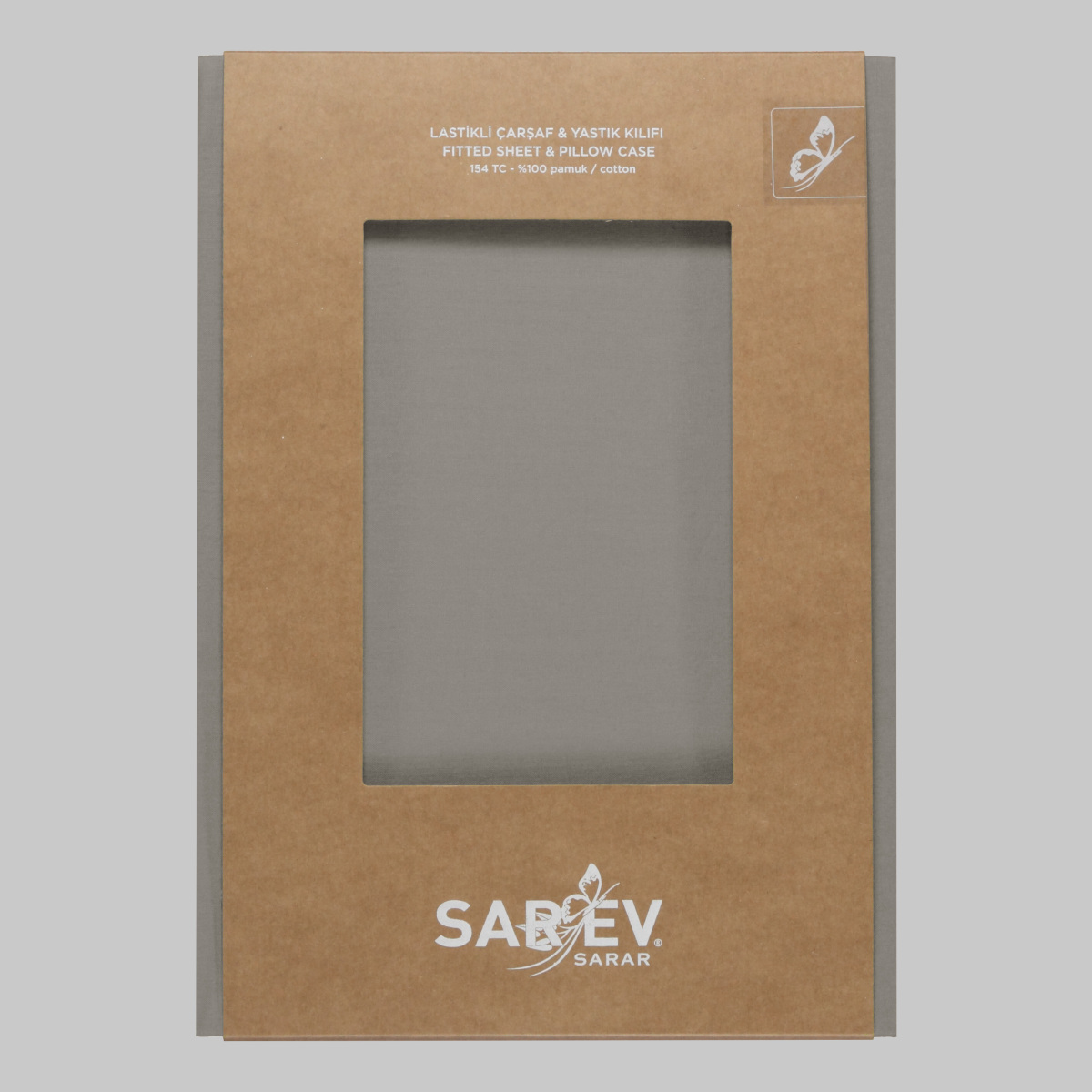 Fitted Ranforce Çarşaf Seti 120X200 Gri - 2