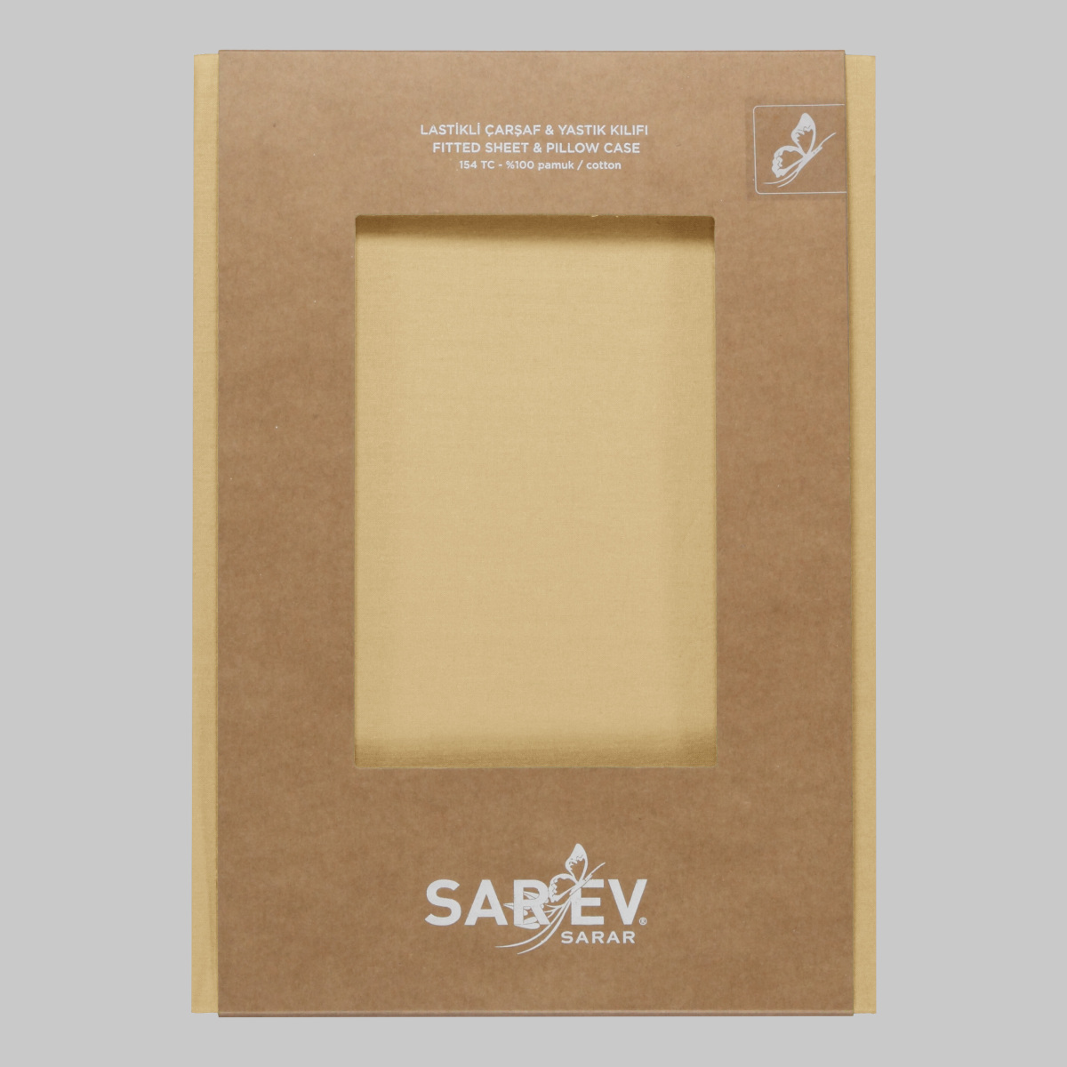 Fitted Ranforce Çarşaf Seti 120X200 Sarı - 2