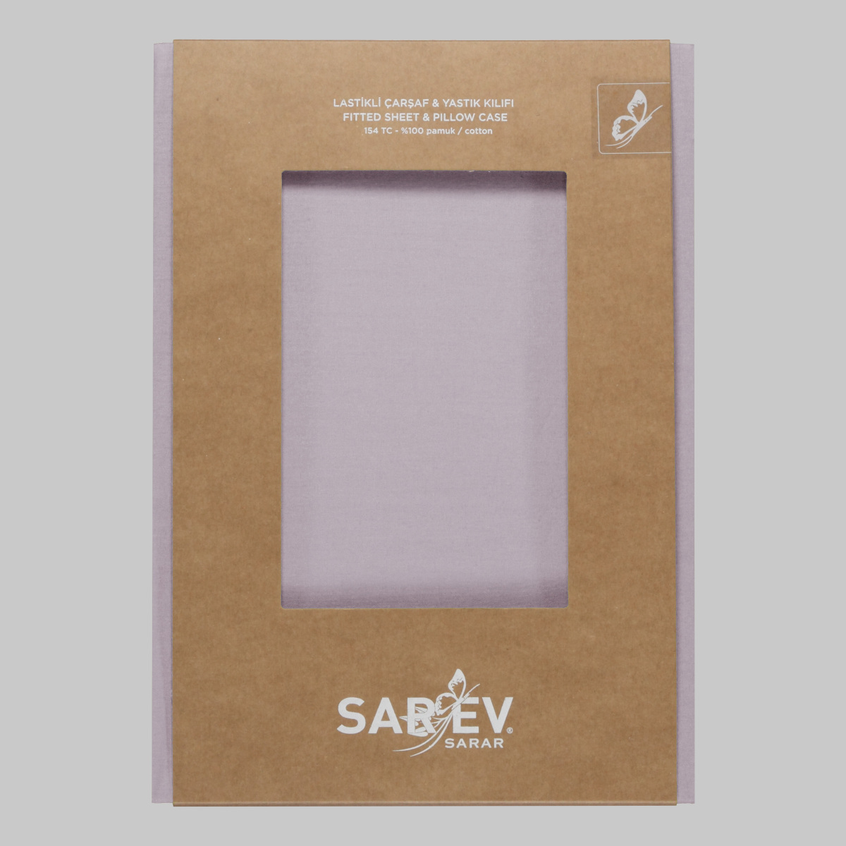 Fitted Ranforce Çarşaf Seti 120X200 Lila - 2