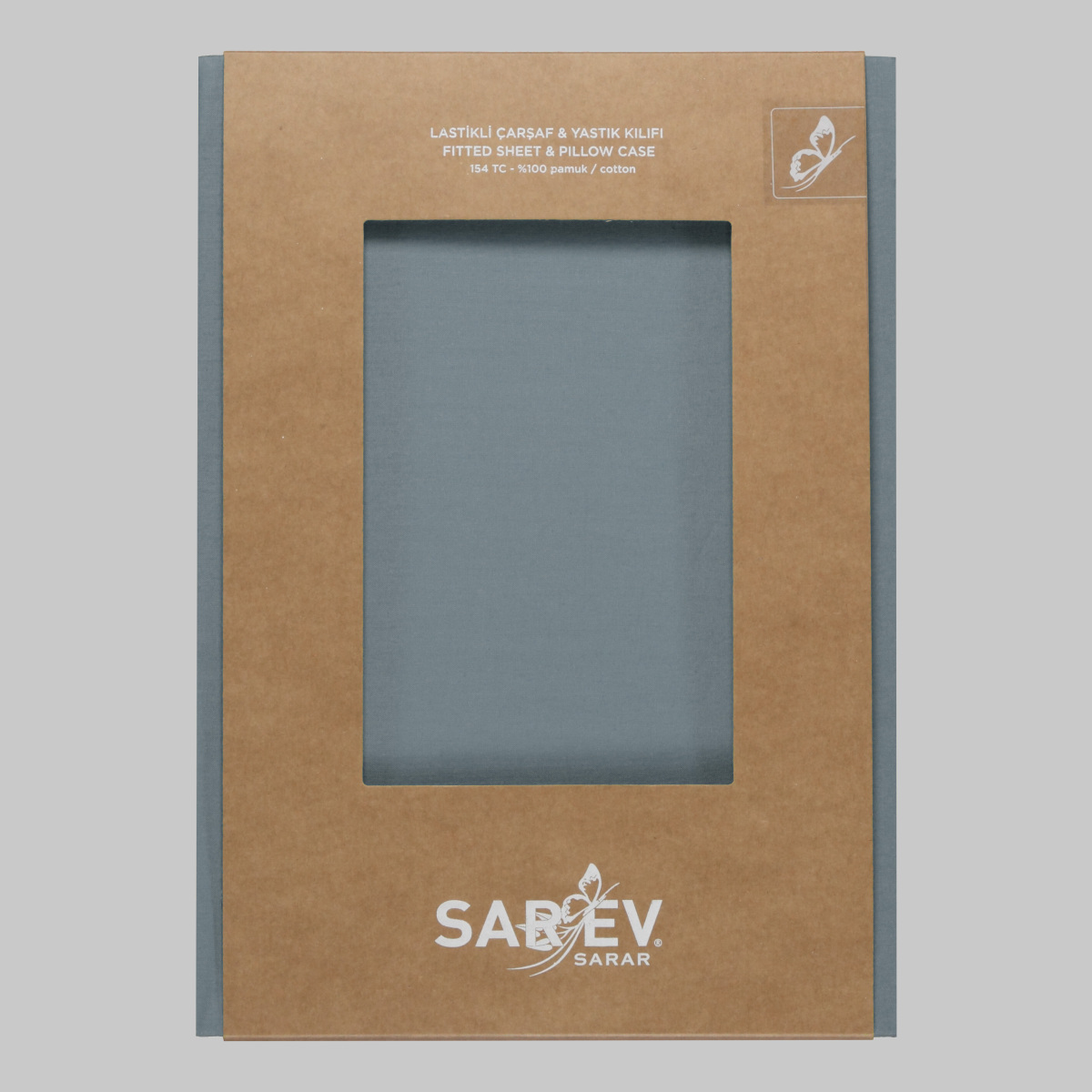 Fitted Ranforce Çarşaf Seti 120X200 Mavi - 2