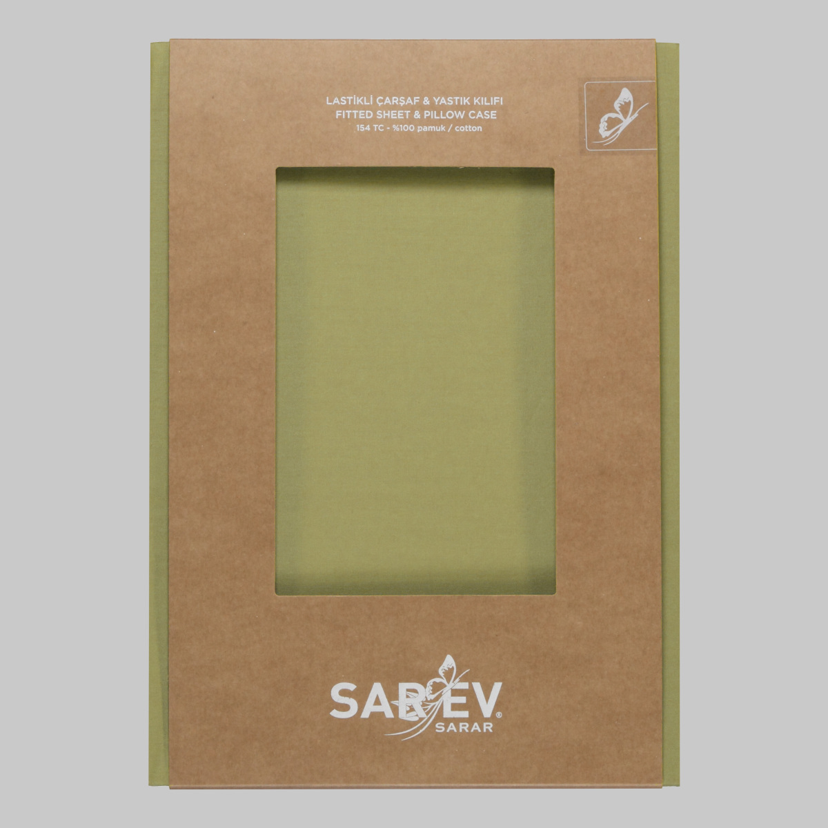 Fitted Ranforce Çarşaf Seti 120X200 Yeşil - 2