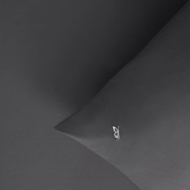 Fitted Ranforce Çarşaf Seti 120X200 Antrasit - SAREV