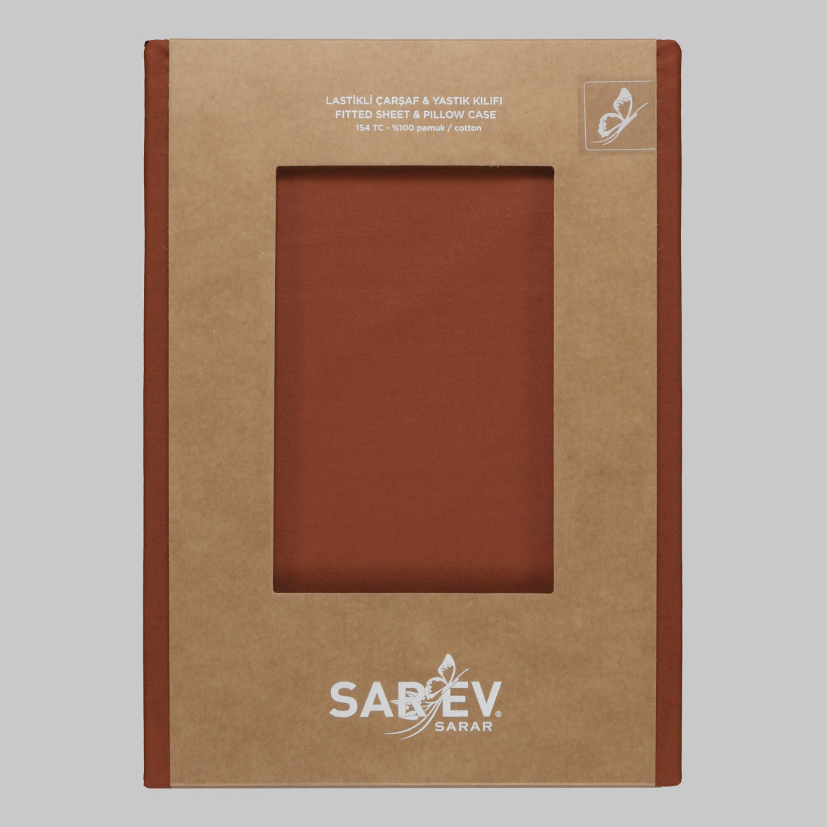 Fitted Ranforce Çarşaf Seti 120X200 Taba - 2