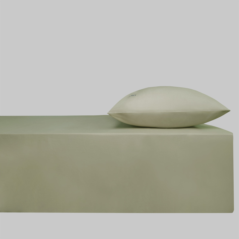 Fitted Ranforce Çarşaf Seti 140X200 Defne Yeşili 