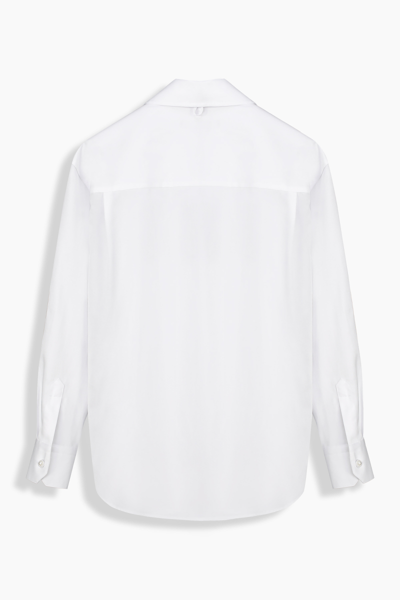 Flory Uzun Kol Beyaz Gömlek - 2