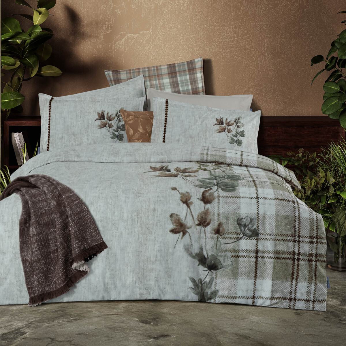 Frances Fancy Nevresim Takımı King Size - 1