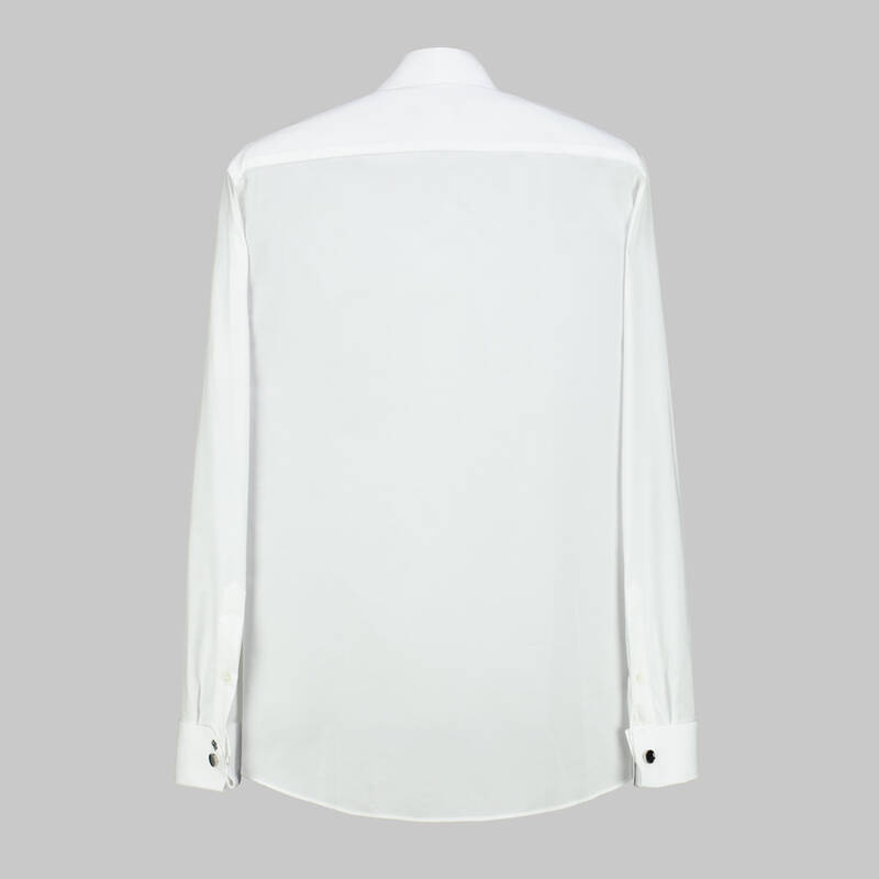 Beyaz Smokin Gömlek - 3