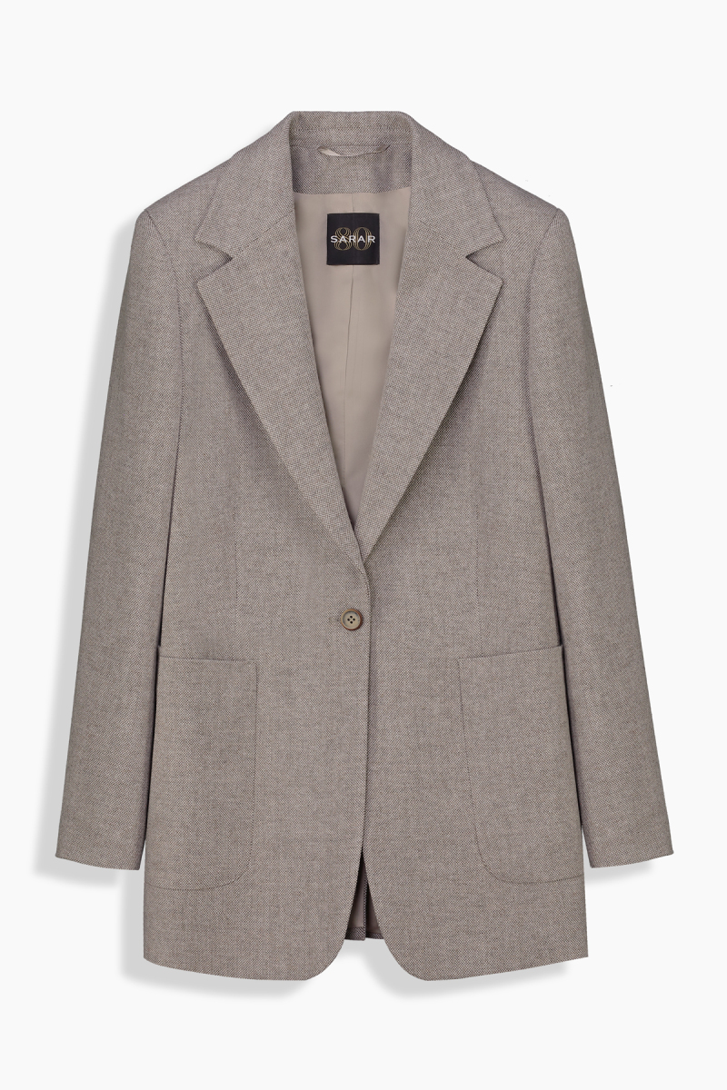 Galile Koyu Bej Ceket - 1