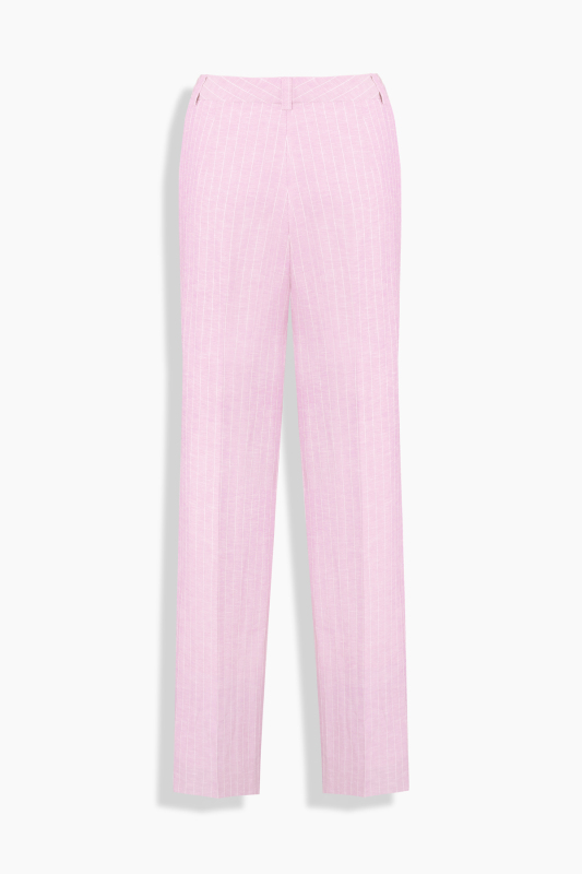 Galuir Çizgili Pembe Pantolon - SARAR WOMAN