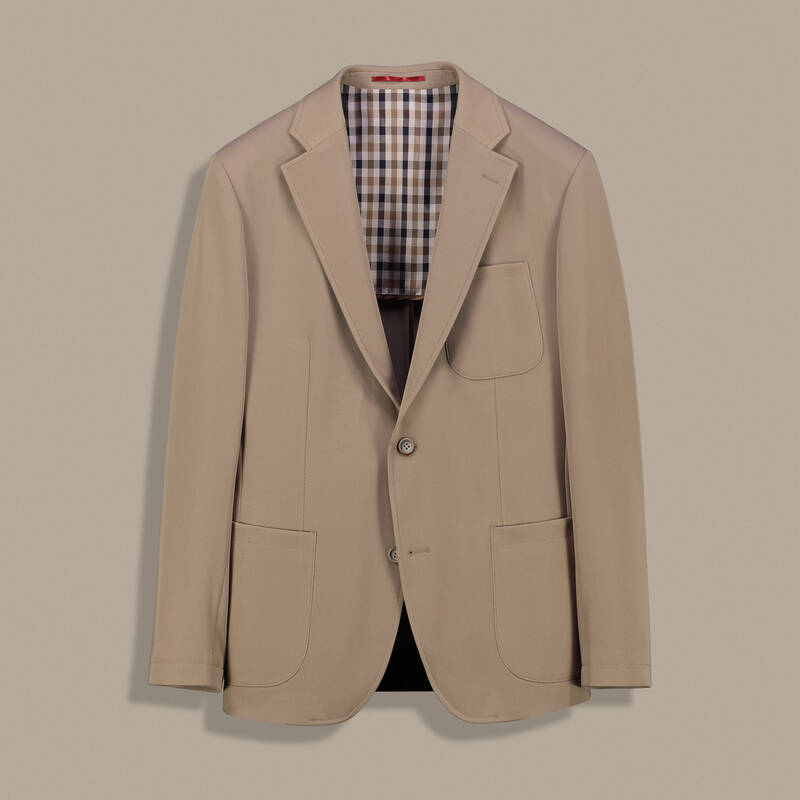 Gambell Ekstra Slim Açık Kahverengi Ceket - 1