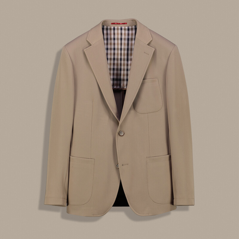 Gambell Ekstra Slim Açık Kahverengi Ceket 