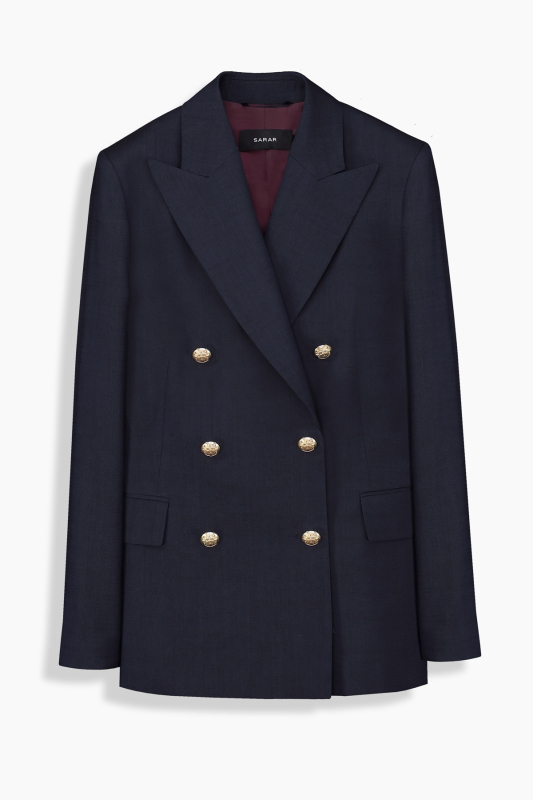 Gaudy Lacivert Ceket - SARAR WOMAN