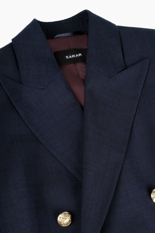 Gaudy Lacivert Ceket - SARAR WOMAN