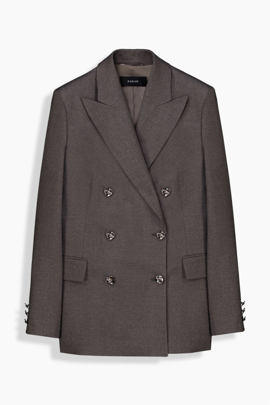 Gaudy Kahverengi Ceket - SARAR WOMAN