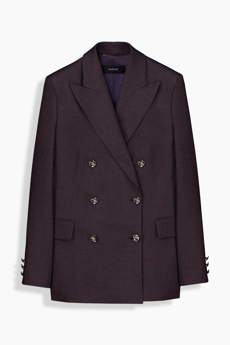 Gaudy Mürdüm Ceket - 2