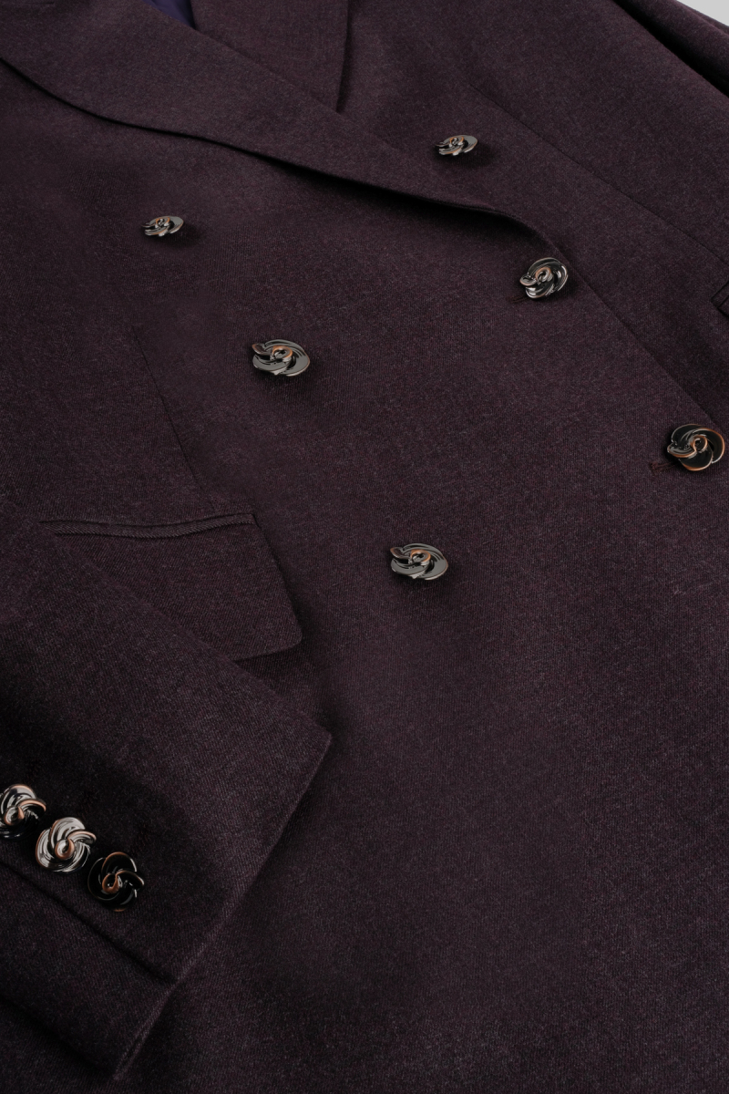 Gaudy Mürdüm Ceket - 4