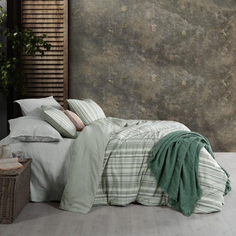 Gerardo Çift Kişilik Nevresim Takımı Yeşil - SAREV