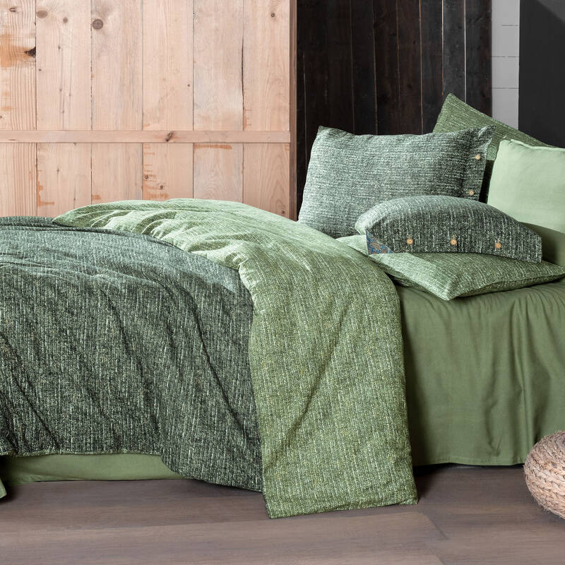 Glamis Flanel King Size Nevresim Takımı Yeşil - 2
