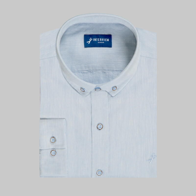 Goias Açık Mavi Slim Gömlek - INTERVIEW