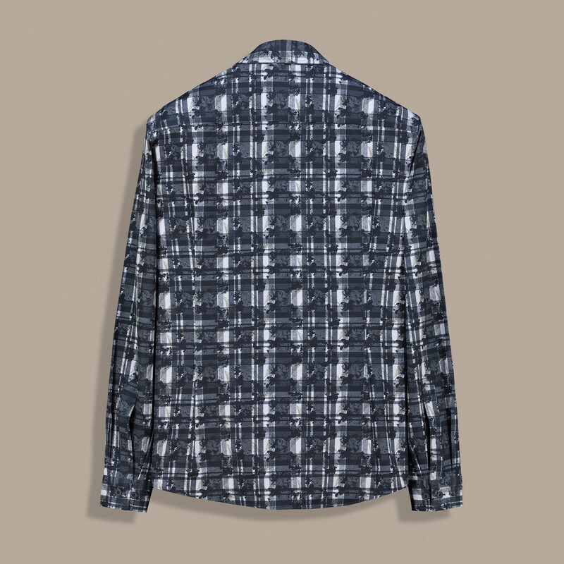 Goias Desenli Siyah Gömlek - INTERVIEW