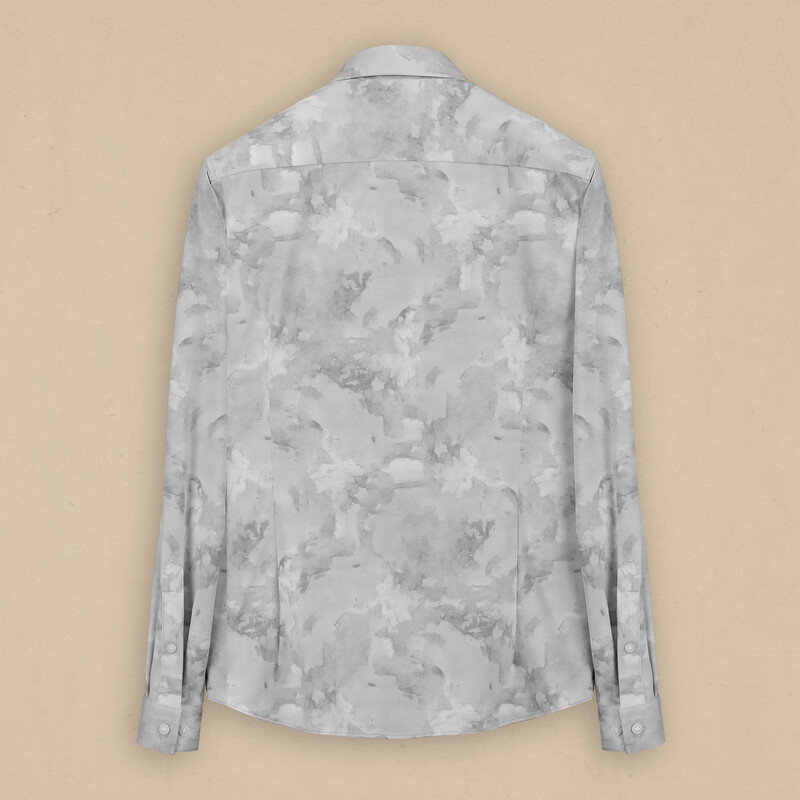 Goias Gri Desenli Soho Gömlek - INTERVIEW