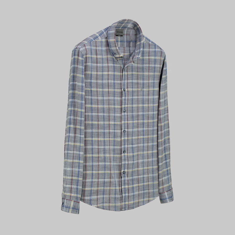 Goias Kareli Lacivert Gömlek - 1