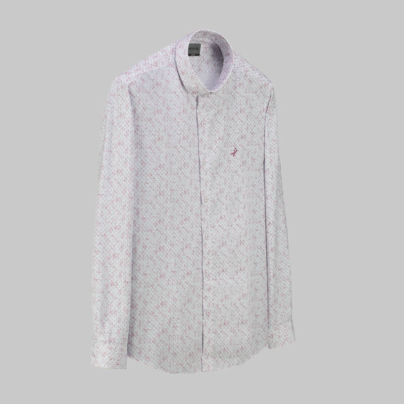 Goias Kırmızı Desenli Gömlek - 1