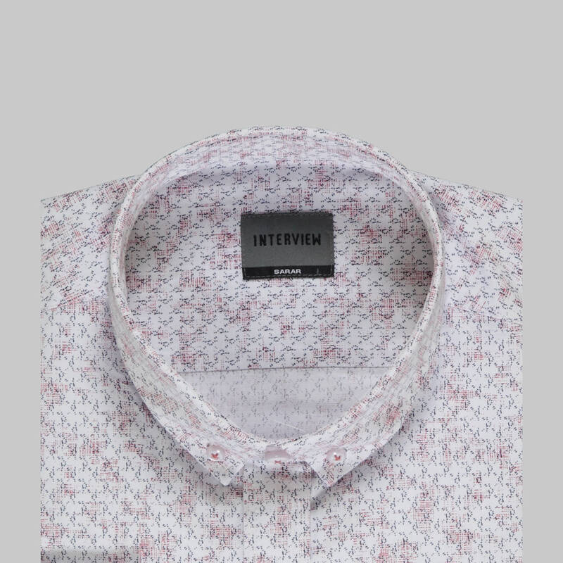 Goias Kırmızı Desenli Gömlek - 4