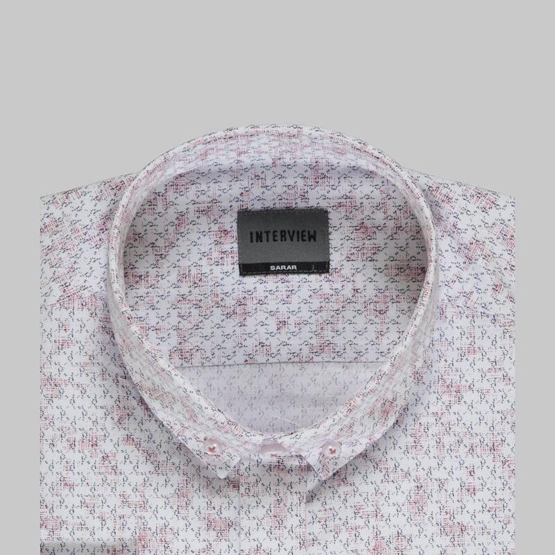 Goias Kırmızı Desenli Gömlek - INTERVIEW