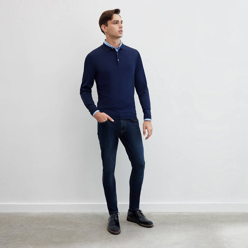 Goias Kareli Mavi Gömlek - 2