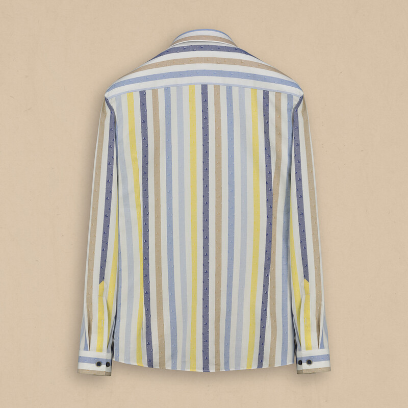 Goias Pamuklu Mavi Gömlek - INTERVIEW