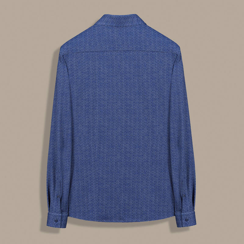 Goias Soho Düğmeli Yaka Mavi Gömlek - 2