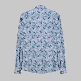 Goias Çiçek Desenli Yeşil Gömlek - INTERVIEW