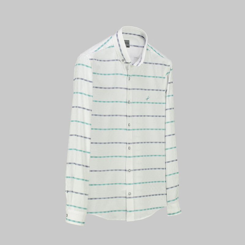 Goias Soho Erkek Yeşil Gömlek - INTERVIEW