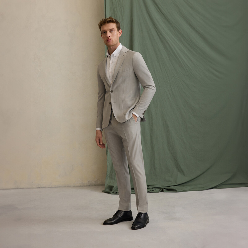 Goias Soho Yeşil Desenli Gömlek 