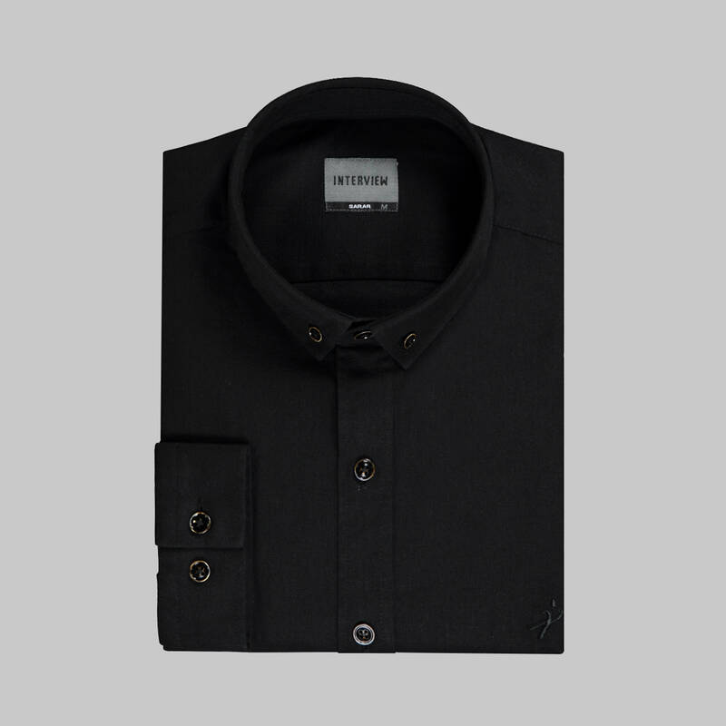 Goias Siyah Slim Gömlek - 3