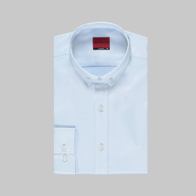 Goias Slim Fit Açık Mavi Gömlek - 3