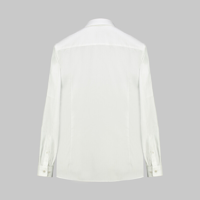 Goias Slim Fit Beyaz Gömlek - INTERVIEW