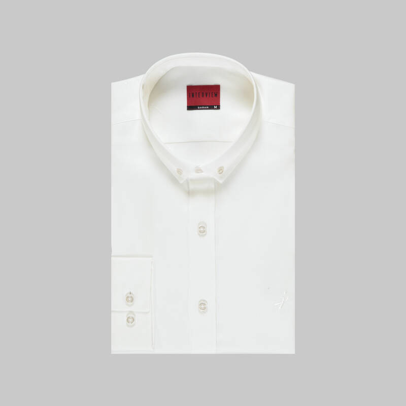 Goias Slim Fit Beyaz Gömlek - 3