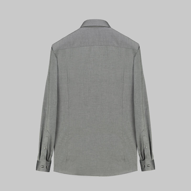 Goias Slim Fit Gri Gömlek - 2