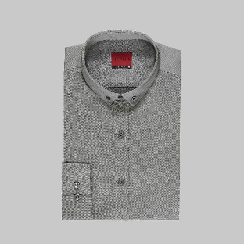 Goias Slim Fit Gri Gömlek - 3