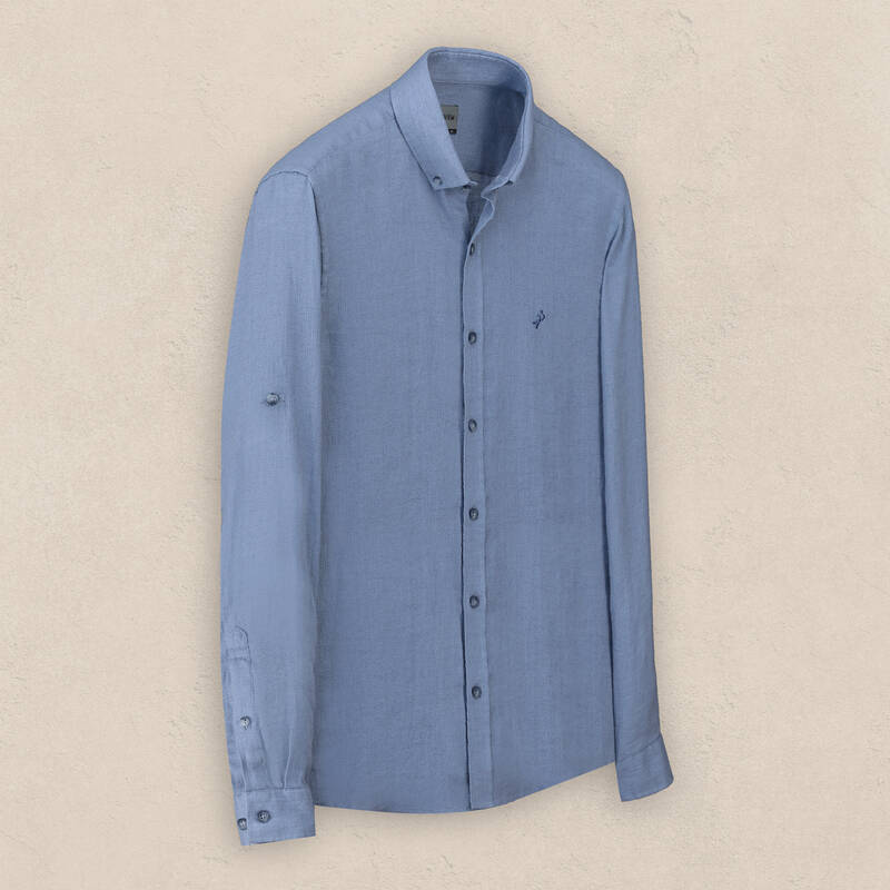 Goias Soho Erkek Mavi Gömlek - 1