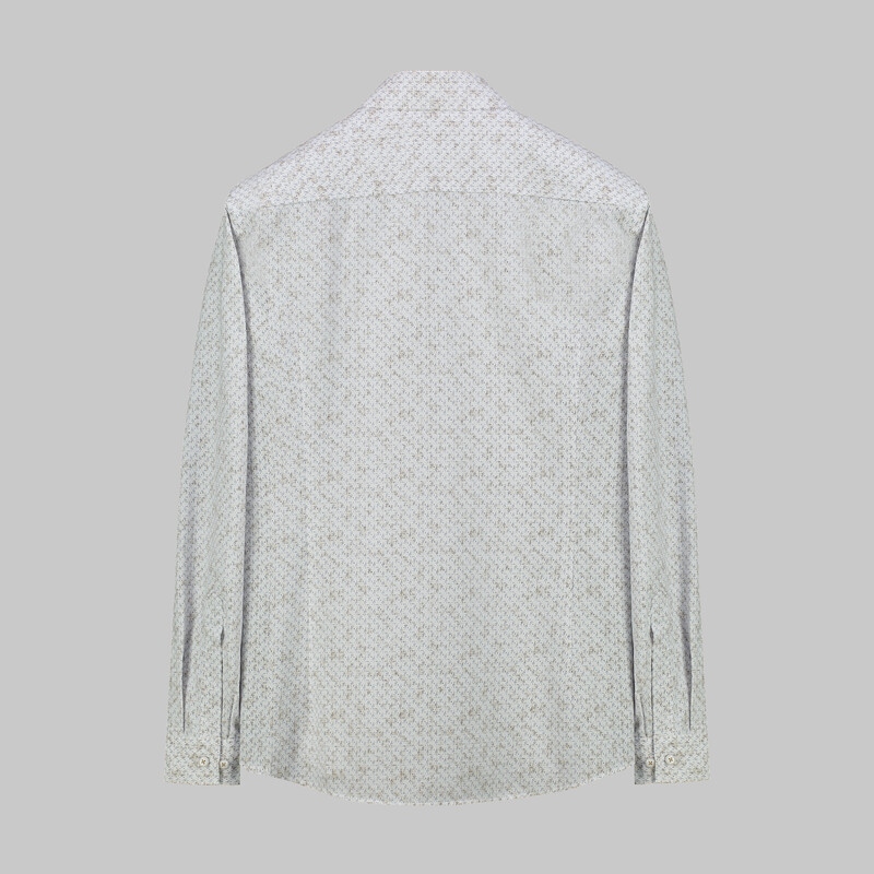 Goias Desenli Kahverengi Gömlek - INTERVIEW