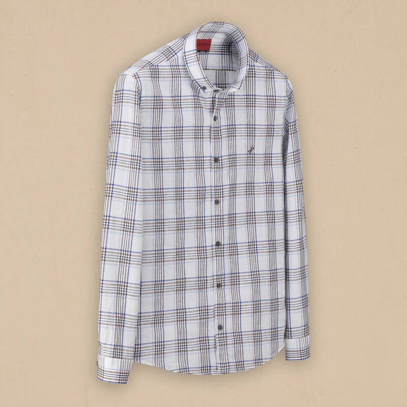 Goias Soho Kahverengi Kareli Gömlek - 2