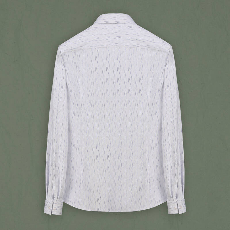 Goias Soho Mavi Desenli Gömlek - 2