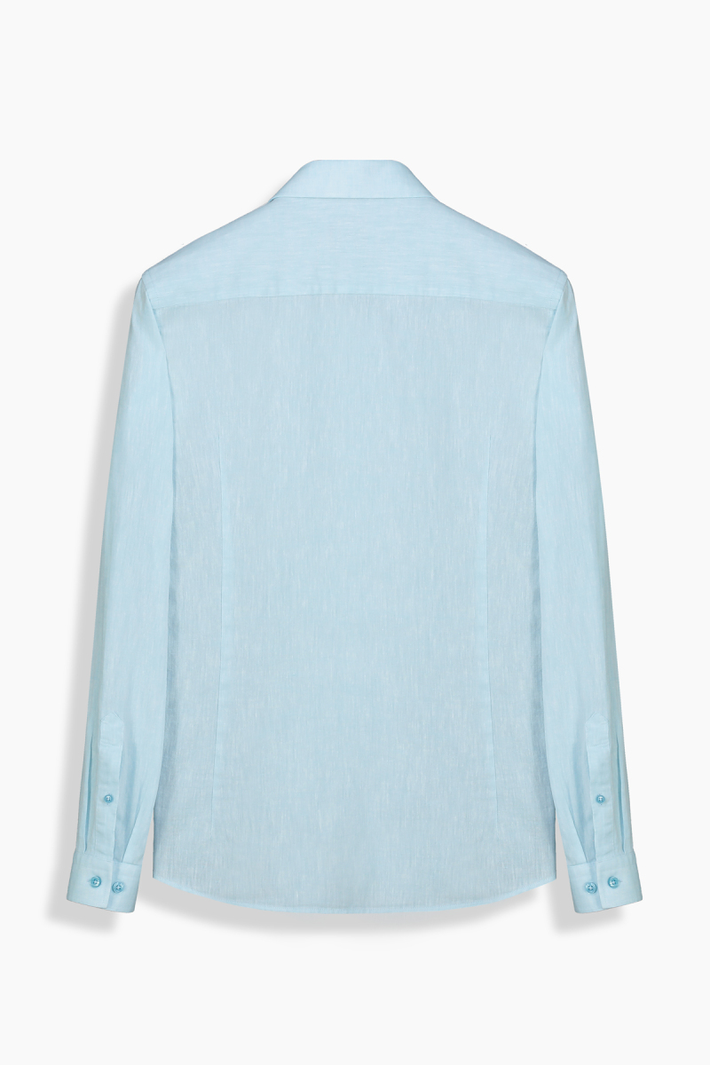 Goias Soho Turkuaz Uzun Kol Gömlek - 2